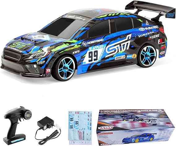 HSP RC Racing Car Drift 2.4Ghz 4Wd 1:10 RTR Electric Vehicle On Road Flying Fish