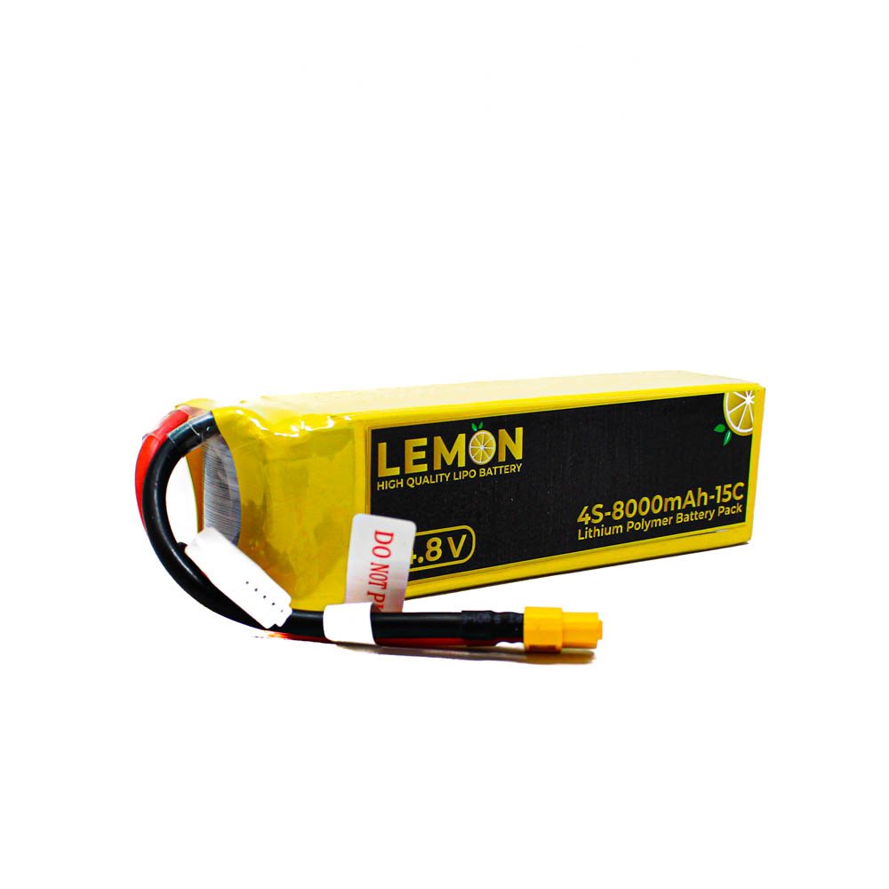 Lemon 8000mAh 4S 15C/30C Lithium Polymer Battery Pack