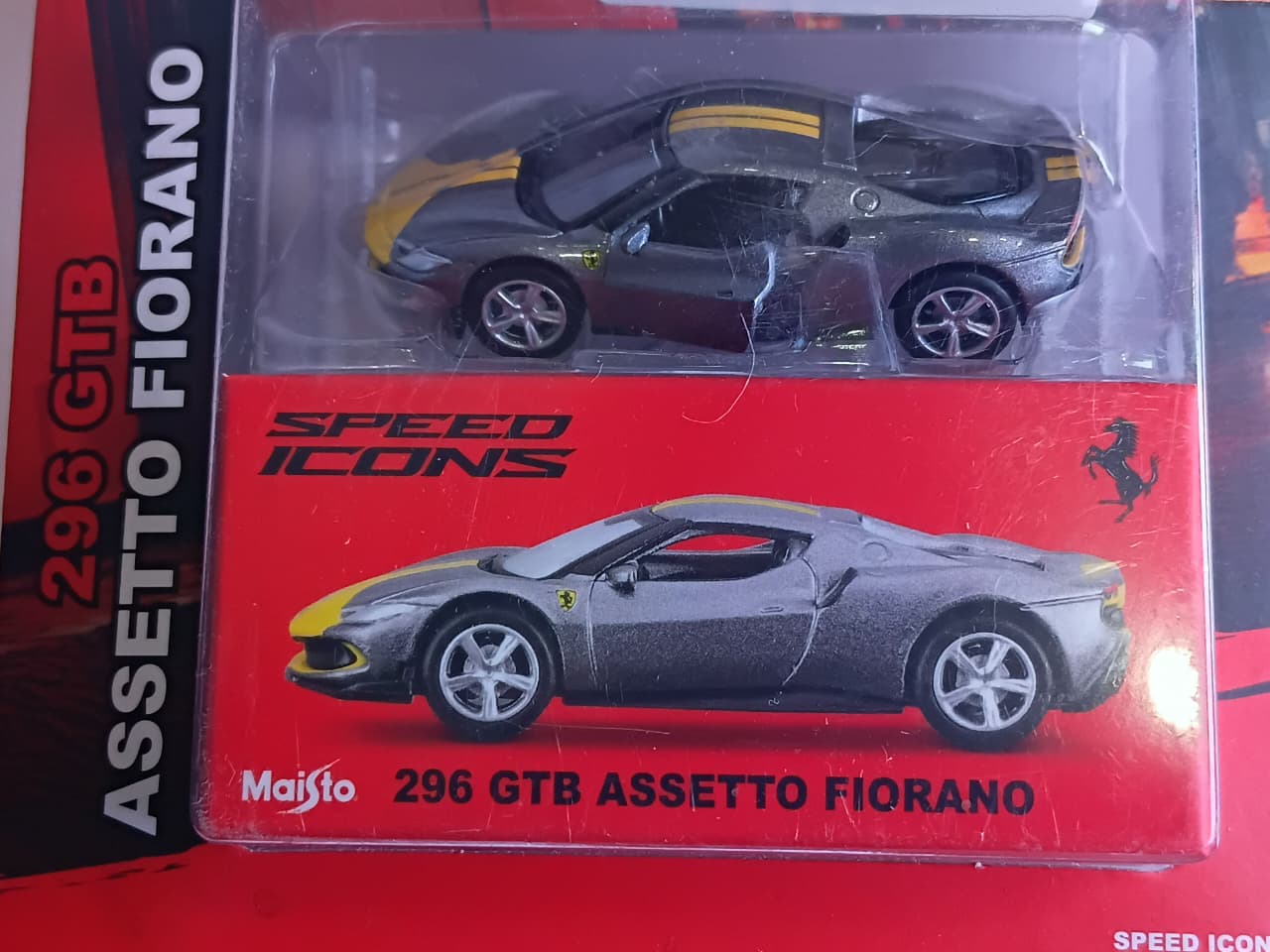 MAISTO 15704 296 GTB ASSETTO FIORANO