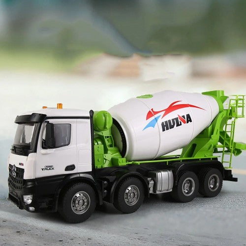 HUINA 1537 PRO 1:14 ALLOY RC CEMENT MIXER TRUCK