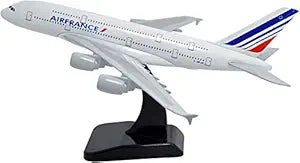 AIRPLANE  DIECAST  METAL  AIR FRANCE  47CM  A380 RESIN MODEL