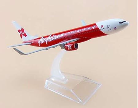 AIRPLANE DIECAST AIR AIR ASIA A340 16CM