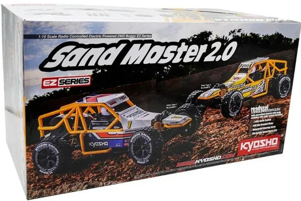 KYOSHO 1/10 2WD SAND MASTER 2.0 CT2 EZ SERIES RTR RC BUGGY/CAR 34405T2