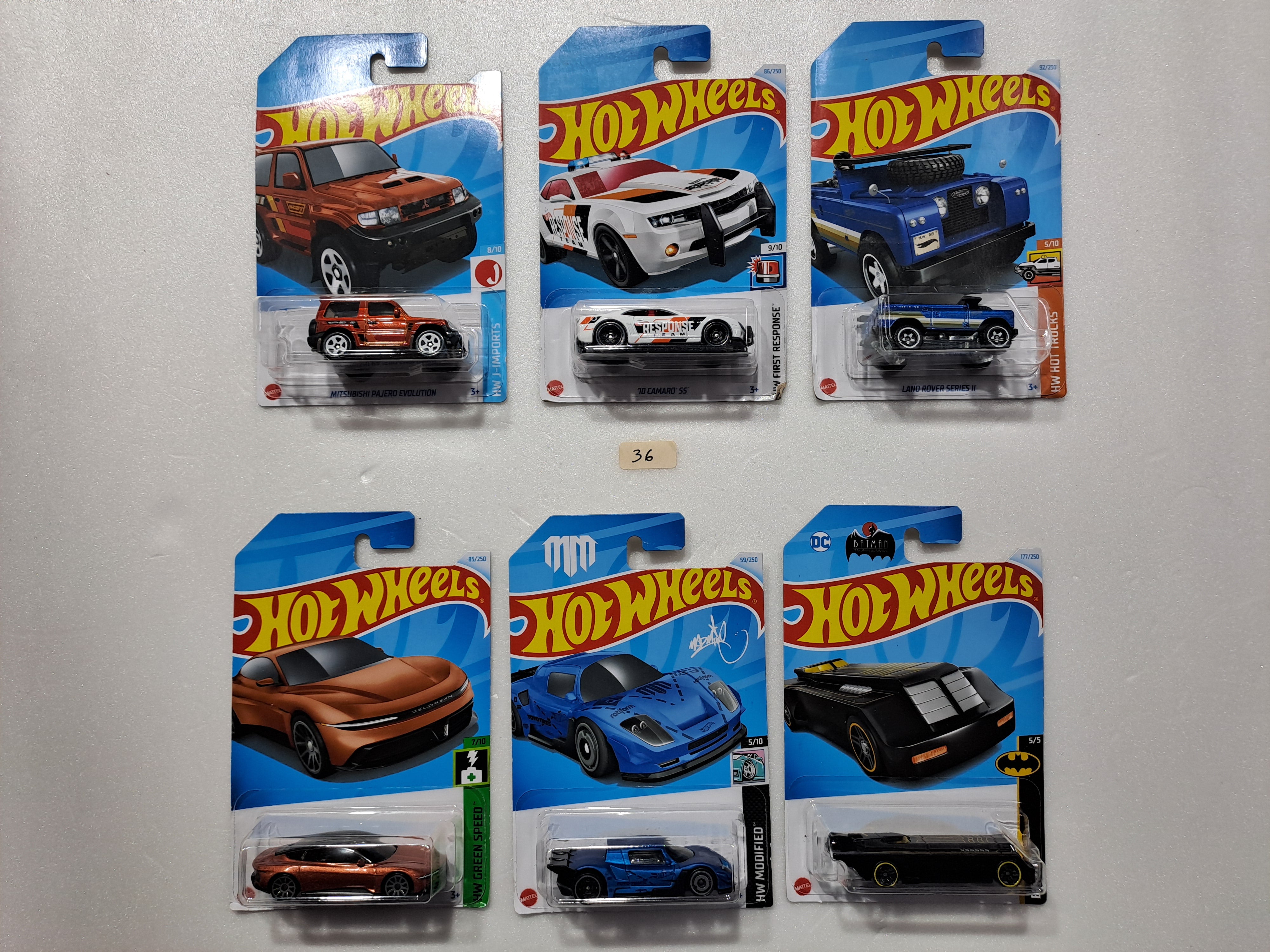 HOT WHEELS - CASE M- BASIC CAR ASSORTED (PACK OF 6 )-DIECAST