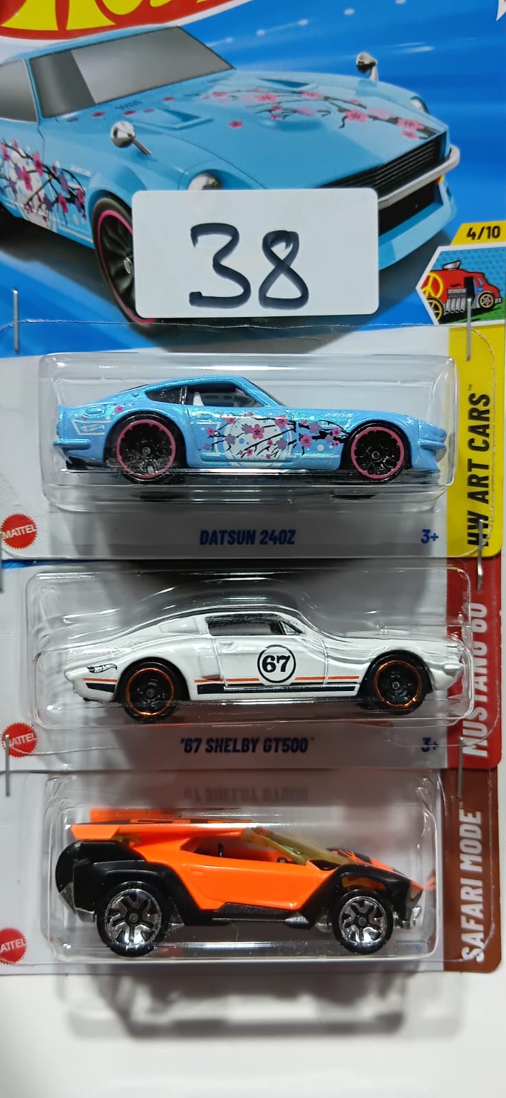 HOT WHEELS CASE-H MAINLINE (PACK OF 3) DIECAST