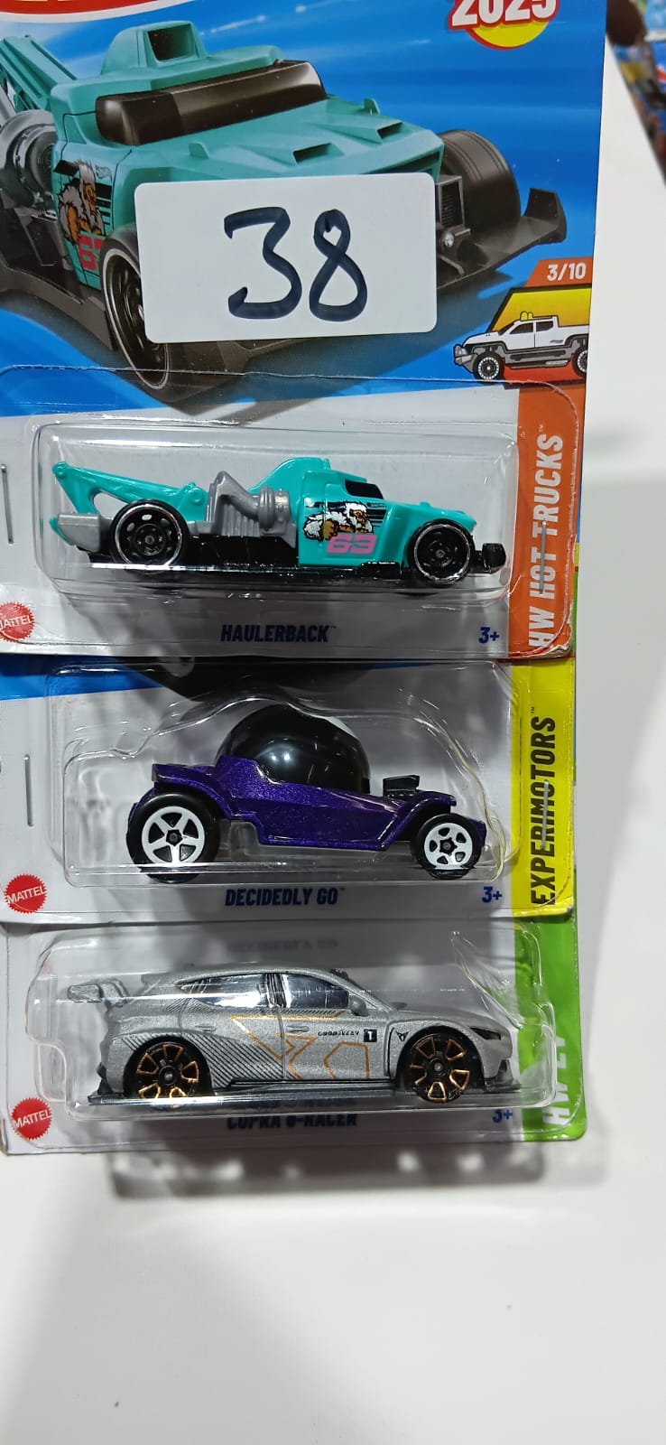 HOT WHEELS CASE-J MAINLINE (PACK OF 3) DIECAST