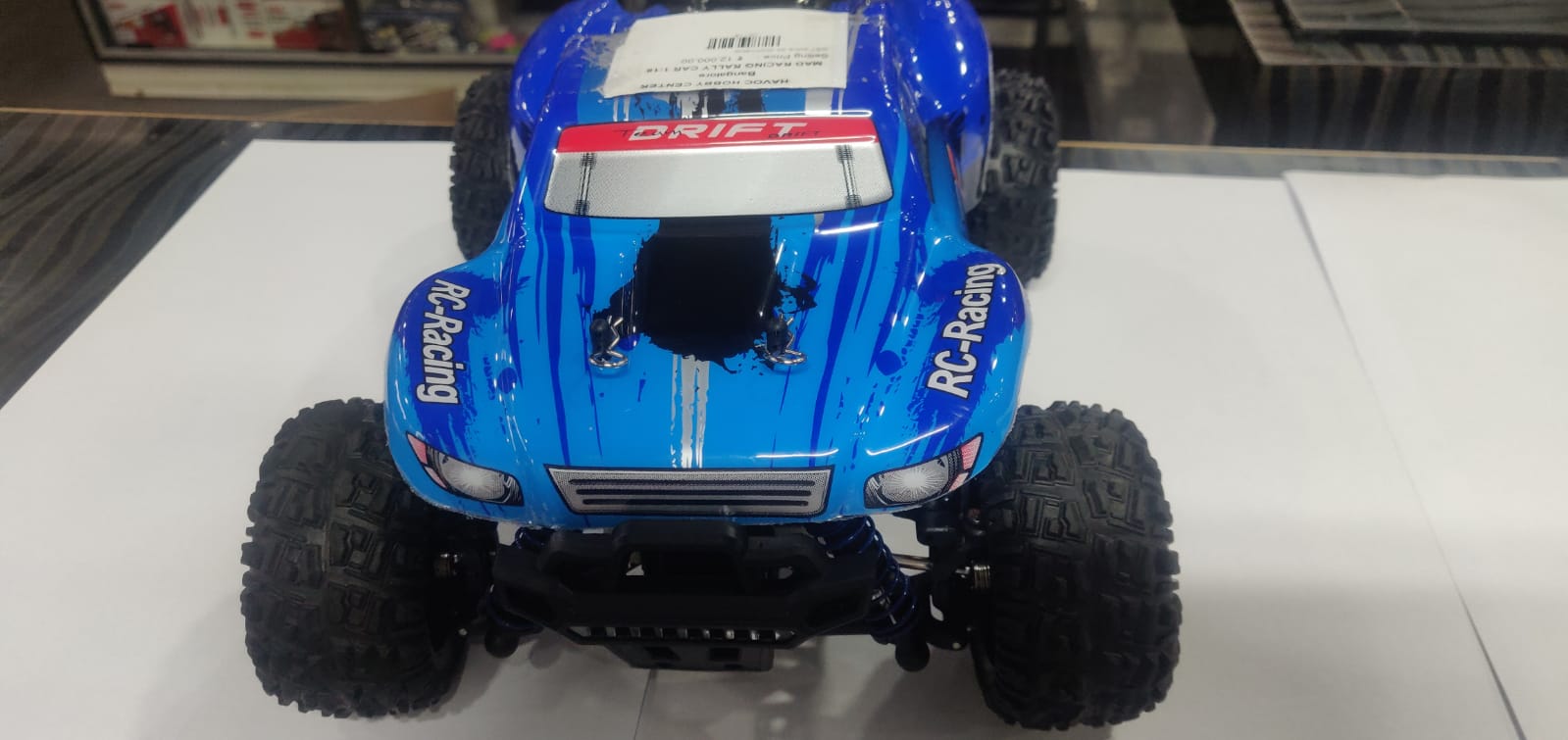 MAD RACING RALLY CAR 1:18 4WD-ZWD006 - BLUE