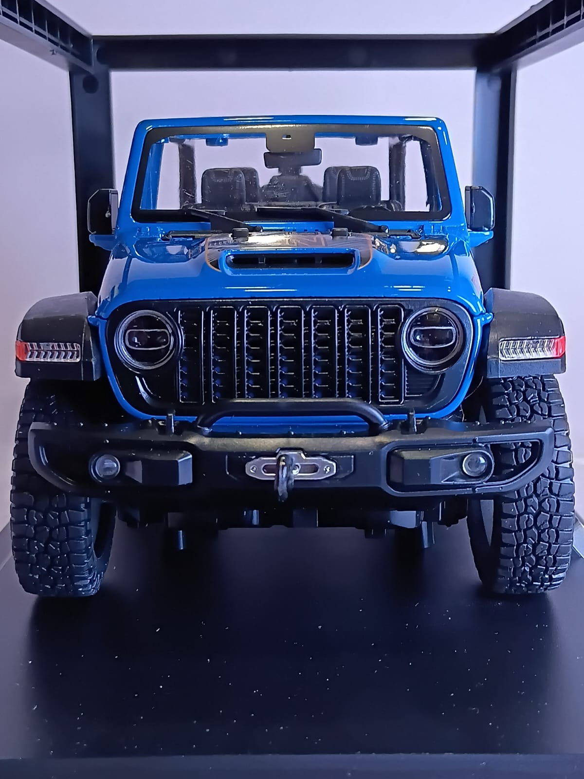 1:18 ALLOY CAR K1-13-A RECON JEEP RUBICON DIE-CAST MODEL SKY BLUE