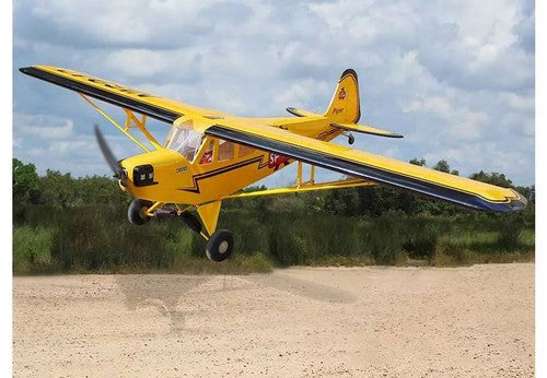 SEAGULL SEA74N PIPER J-3 CUB 88.2"ARF  20CC (YELLOW/BLACK)KIT