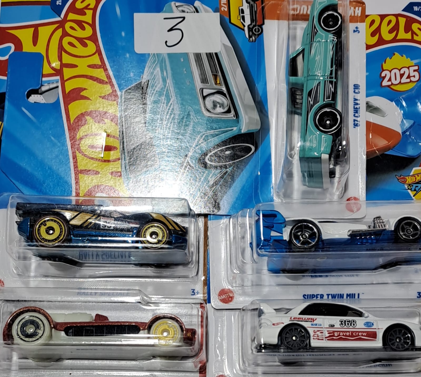 HOT WHEELS CARS (PACK OF 5 NOS)