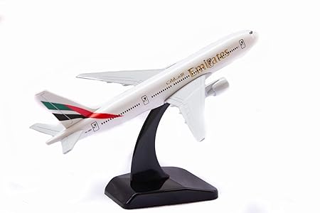 AIRPLANE DIECAST METAL EMIRATES B777 16CM