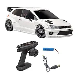 CRAZON RC LIGHT DRIFT CAR 333-PY24161B 1/28 DRIFT RACING/BUILT TO LAST ALL WHEATHER FUN GREY