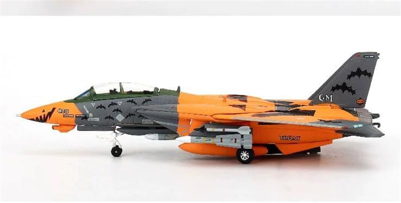 JC WING DIECAST AIRPLANE TOMCAT PUMPKIN FACE  F-14D  1/144