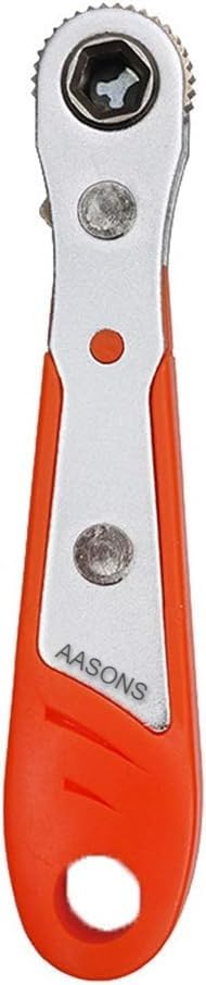 AASONS MINI MAGNETIC RATCHET WRENCH 1/4"(6.35MM) HEXAGON HEAD SCREWDRIVER