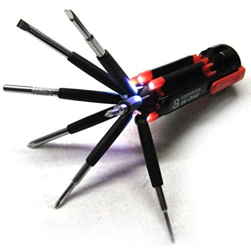 MULTI TOOL SCREW DRIVER WITH TORCH