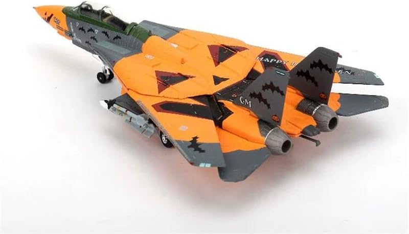 JC WING DIECAST AIRPLANE TOMCAT PUMPKIN FACE  F-14D  1/144