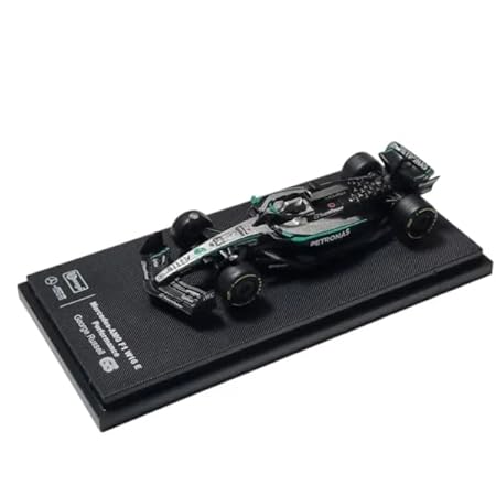 BBURAGO 1/64 MERCEDES-AMG F1 W16 E PERFORMANCE GEORGE RUSSELL PETRONAS 58008R DIECAST MODEL