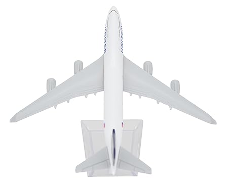 AIRPLANE DIECAST METAL BOEING B747 UNITED AIRLINE 16CM