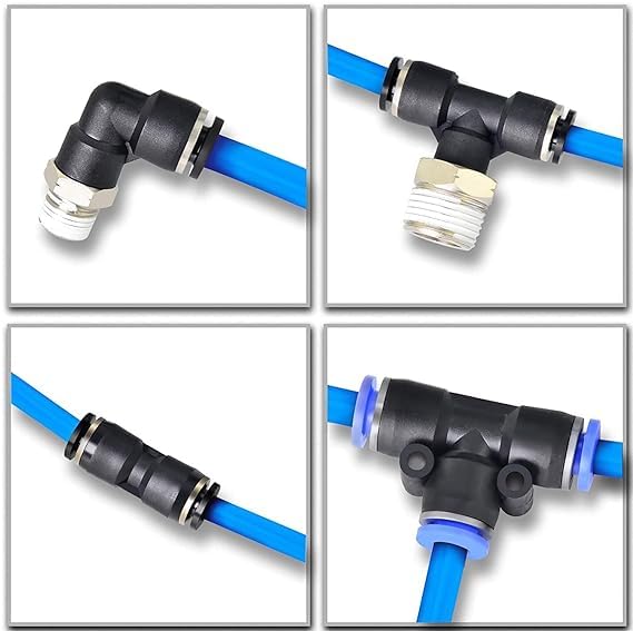 CRAFTSFY 4 X 2.5MM PNEUMATIC AIR PU HOSE PIPE TUBE 5 METER