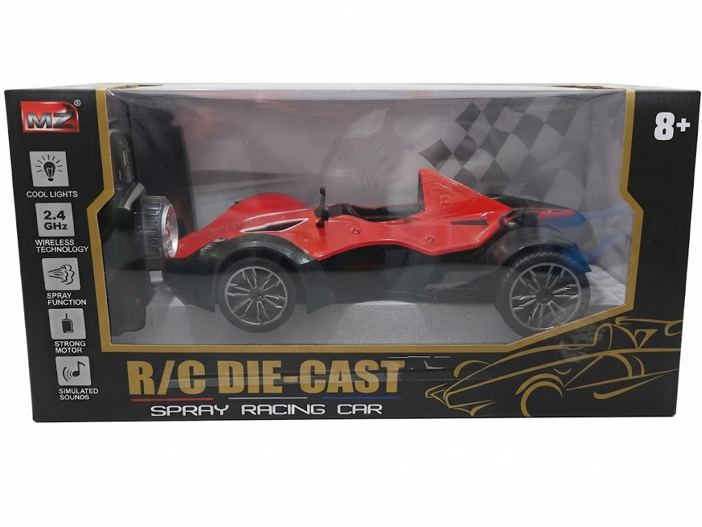 MZ YY2034 1/12 2.4GHZ R/C DIECAST SPRAY RACING CAR RED COLOR