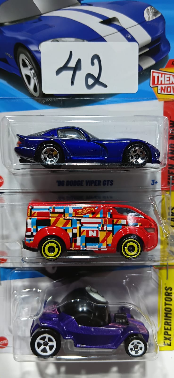 HOT WHEELS CASE-H MAINLINE (PACK OF 3) DIECAST