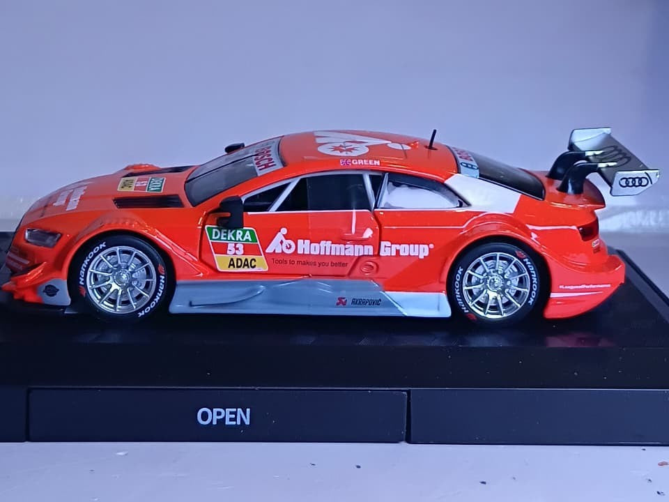 CCA AUDI RS 5 DTM 1:32 DIECAST MODEL 88448 ORANGE