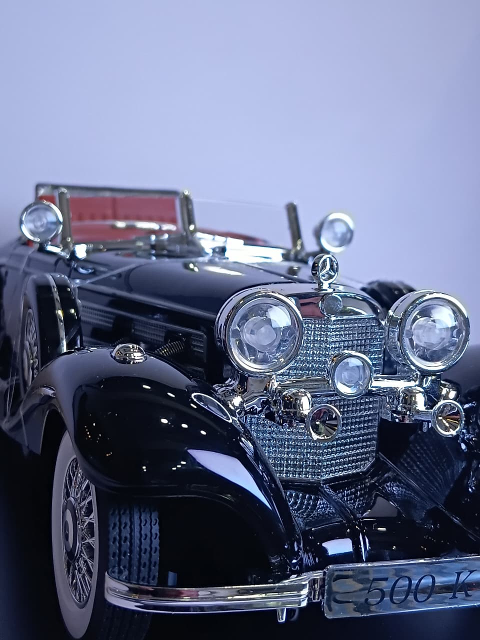1:18 ALLOY CAR 500K K1-08-A DIE-CAST MODEL BLACK