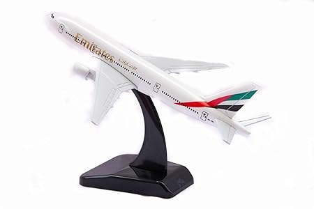 AIRPLANE DIECAST METAL EMIRATES B777 16CM