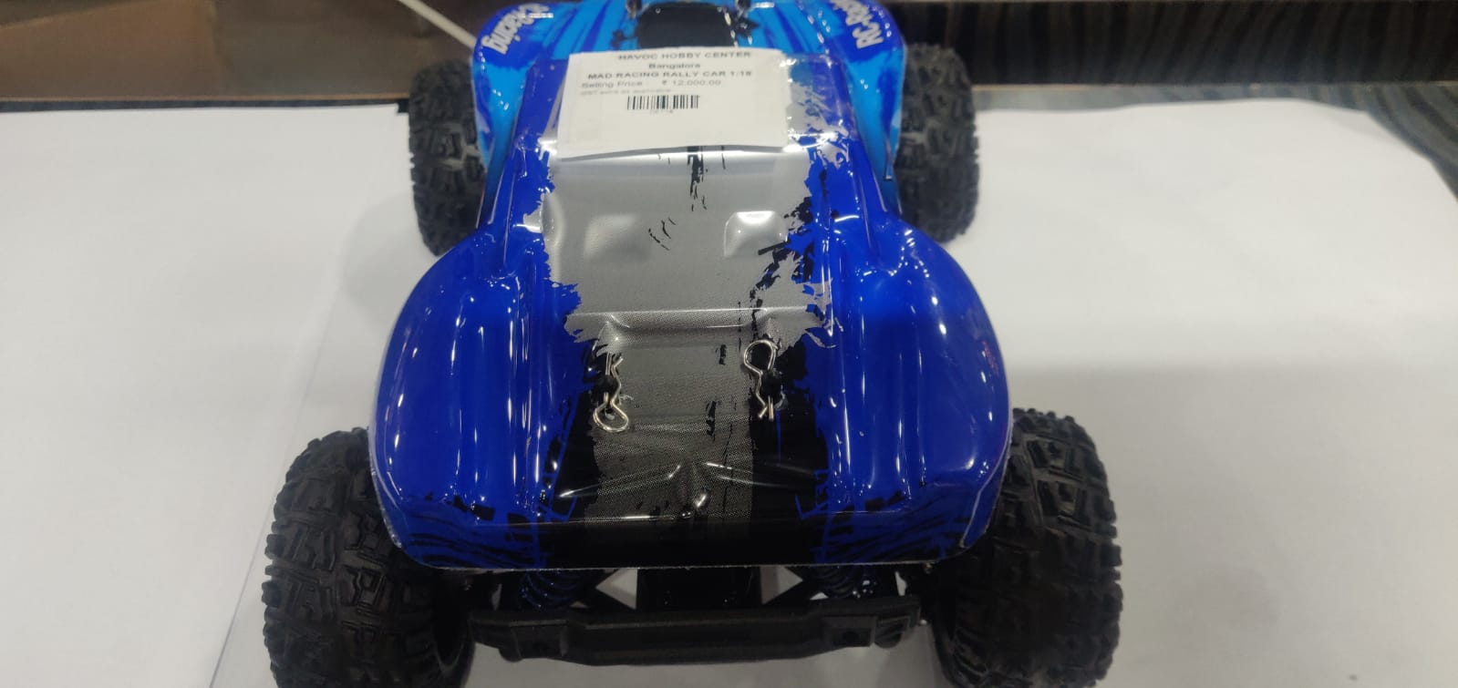 MAD RACING RALLY CAR 1:18 4WD-ZWD006 - BLUE