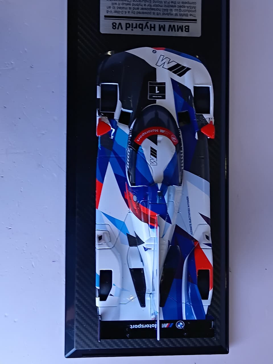 CCA BMW M HYBRID V8 1/24 SCALE 68285K BLUE & WHITE