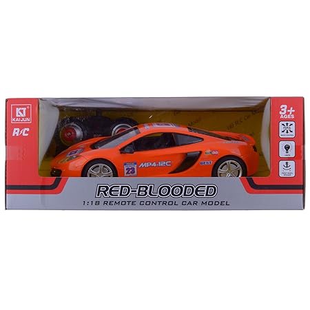 RED - BLOODED 1:18 REMOTE CONTROL CAR MODEL