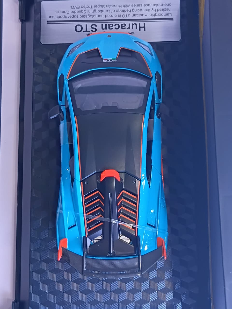 CCA LAMBORGHINI HURACAN STO SKY BLUE 1/24 SCALE 68284K