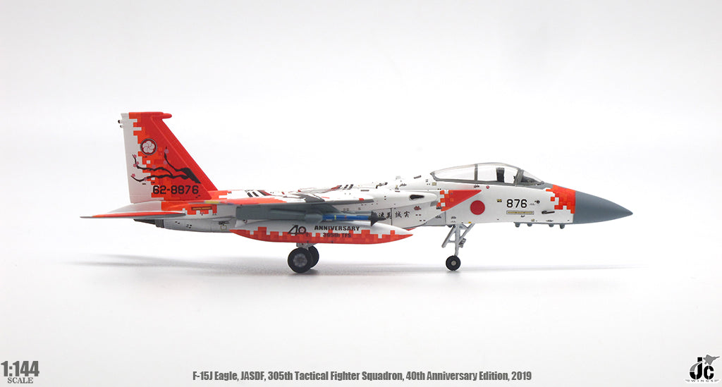 JC WING DIECAST AIRPLANE F-15J JAPAN AIR FORCE 1/144