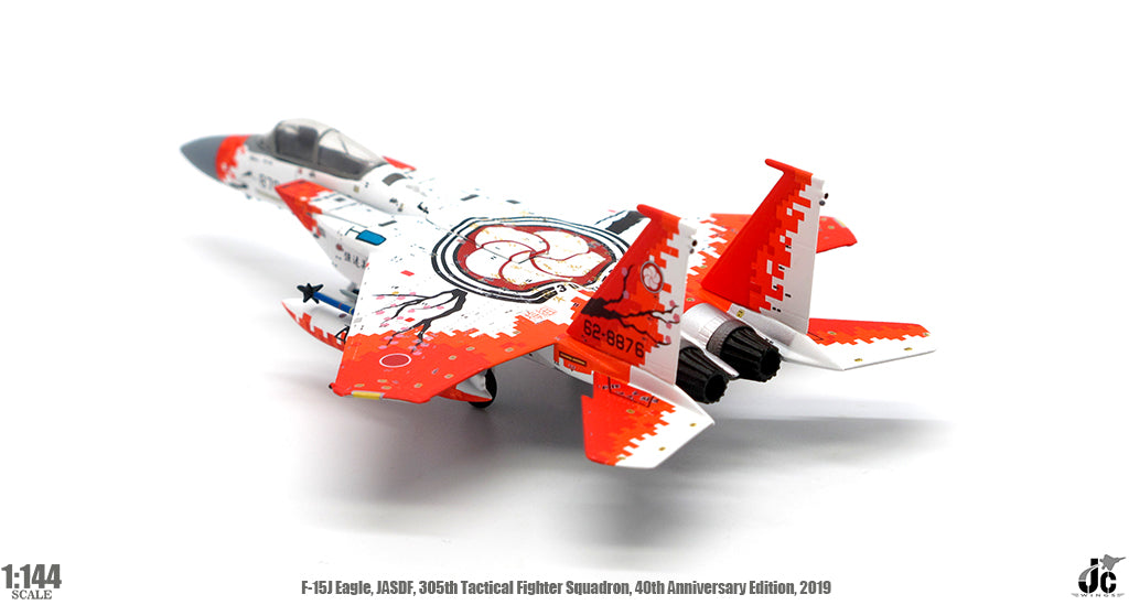 JC WING DIECAST AIRPLANE F-15J JAPAN AIR FORCE 1/144