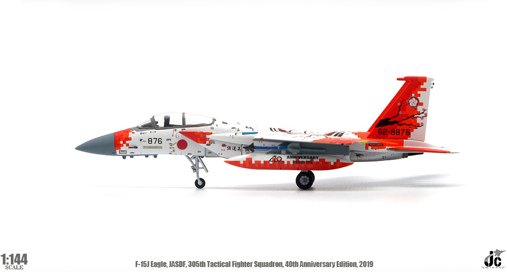 JC WING DIECAST AIRPLANE F-15J JAPAN AIR FORCE 1/144