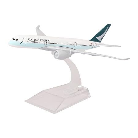 AIRPLANE DIECAST METAL CATHAY PACIFIC A350 32CM 1:200 SCALE
