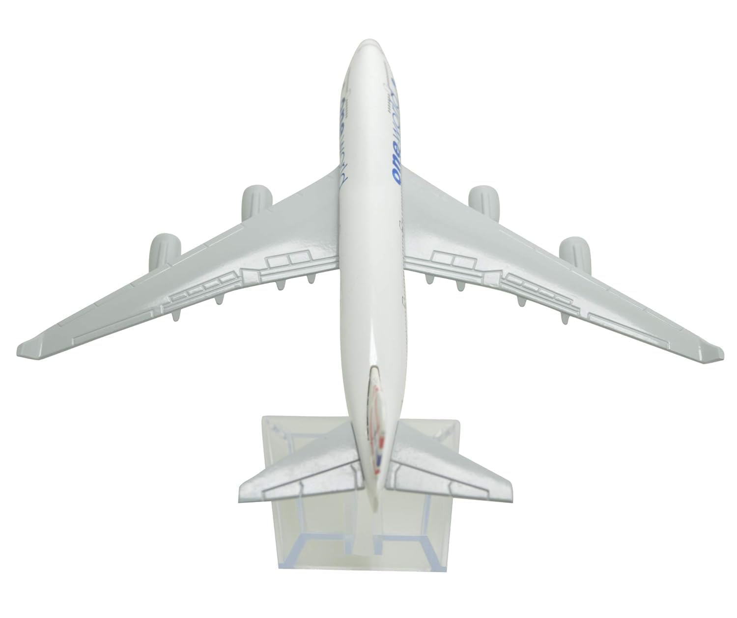AIRPLANE DIECAST METAL ONE WORLD BRITISH AIRWAYS B747 16CM MODEL