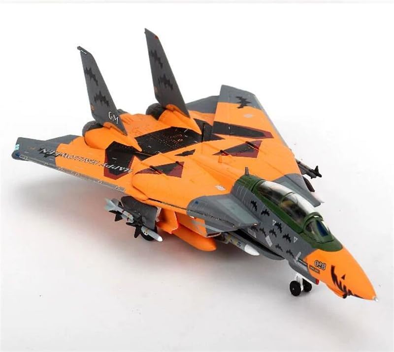 JC WING DIECAST AIRPLANE TOMCAT PUMPKIN FACE  F-14D  1/144
