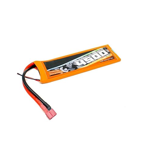 Orange 3.7V 4500mAh 25C 1S Lithium Polymer Battery Pack