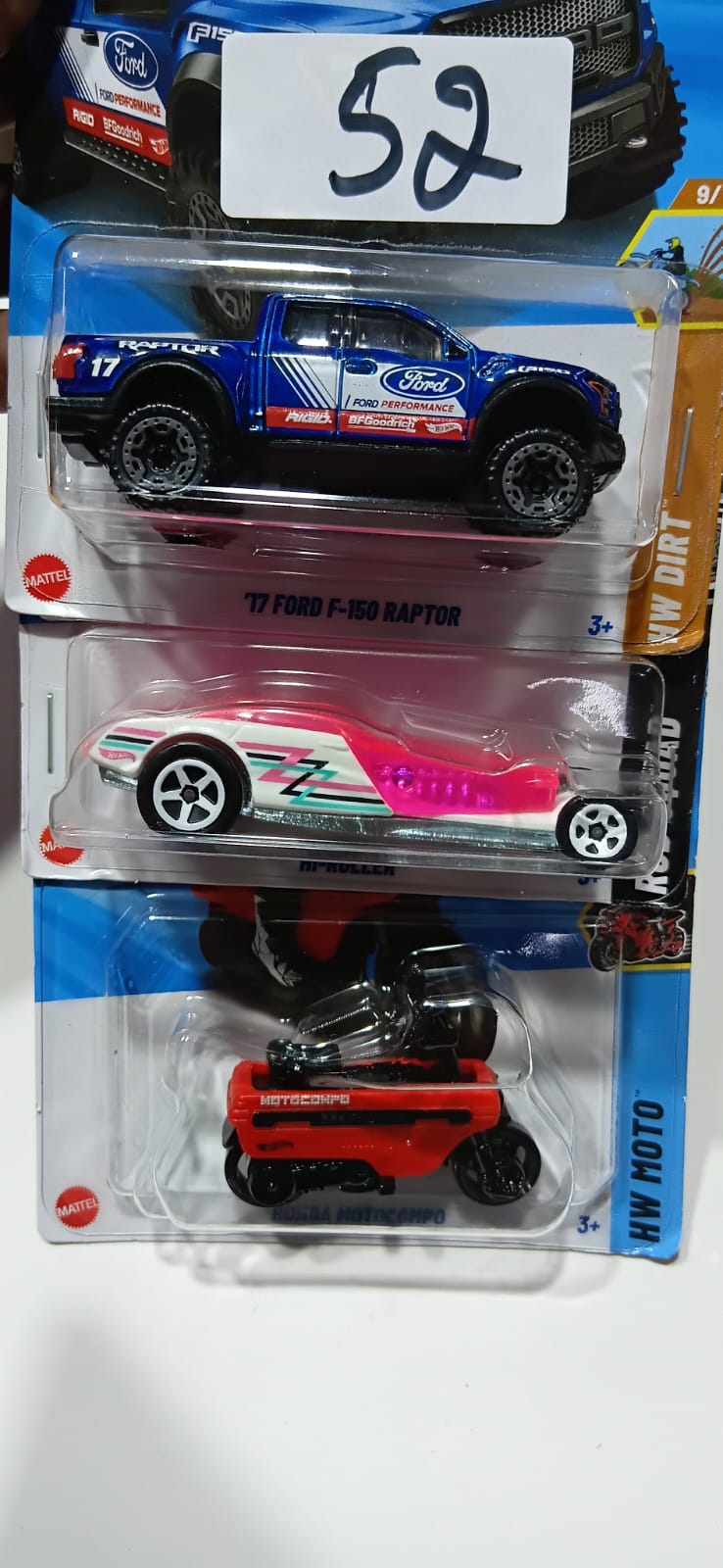HOT WHEELS CASE-J MAINLINE (PACK OF 3) DIECAST