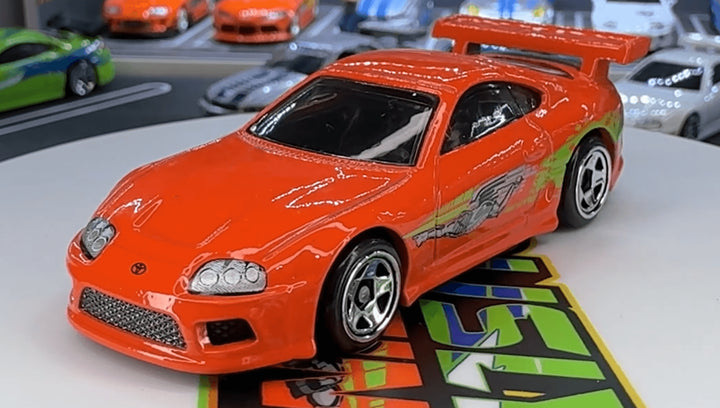 HOT WHEELS FAST & FURIOUS TOYOTA SUPRA ORANGE (9C6H)
