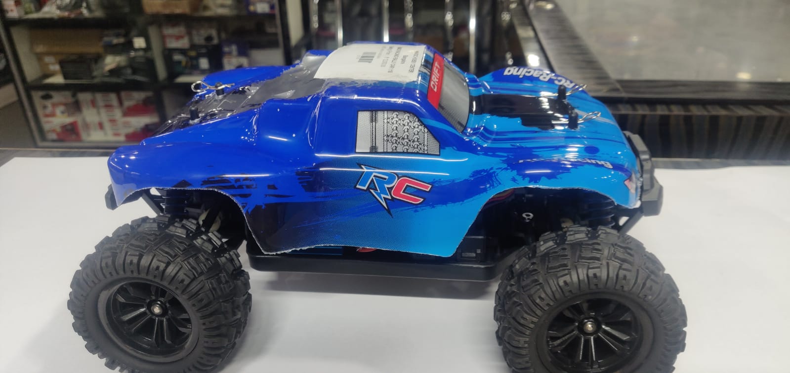 MAD RACING RALLY CAR 1:18 4WD-ZWD006 - BLUE