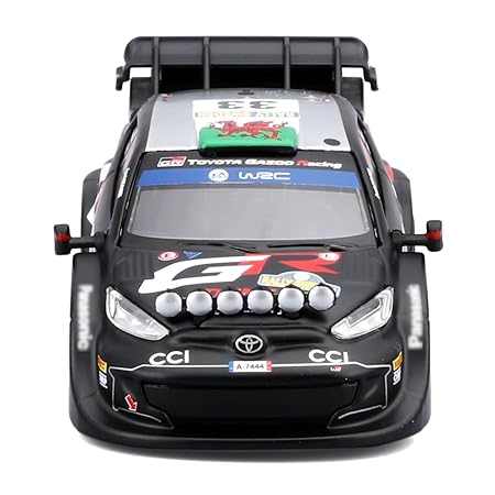 BBURAGO 1/43 TOYOTA GR YARIS RALLY 1 HYBRID 38316 DIECAST MODEL