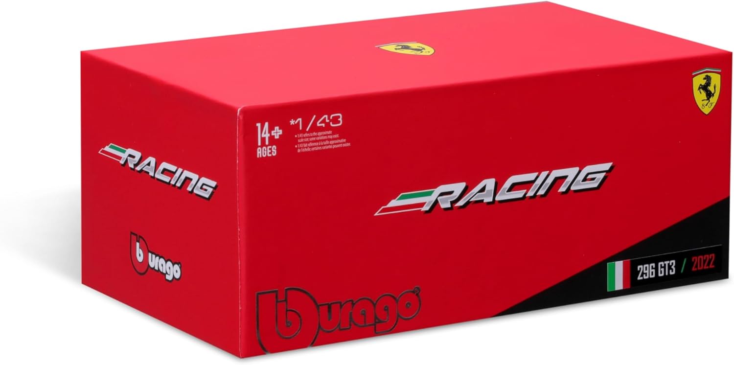 BBURAGO 1/43 FERRARI 296 GT3 #71 2023 18-36313