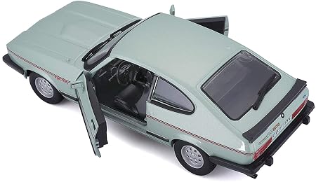 BBURAGO 1/24 FORD CAPRI 1600 GT(1982) 91093BK DIECAST MODEL