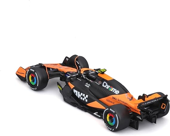 BBURAGO  MCLAREN MCL38 MIAMI GRAND PRIX 2024 1/43 DIECAST MODEL CAR (18-38214N)