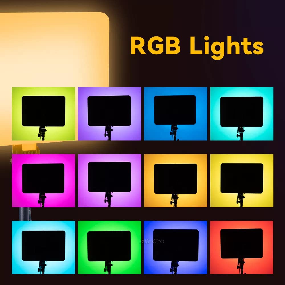 LED VIDEO SOFT LIGHT PANEL, FOR STUDIO PHOTOGRAPHY 16'' PACK OF 2