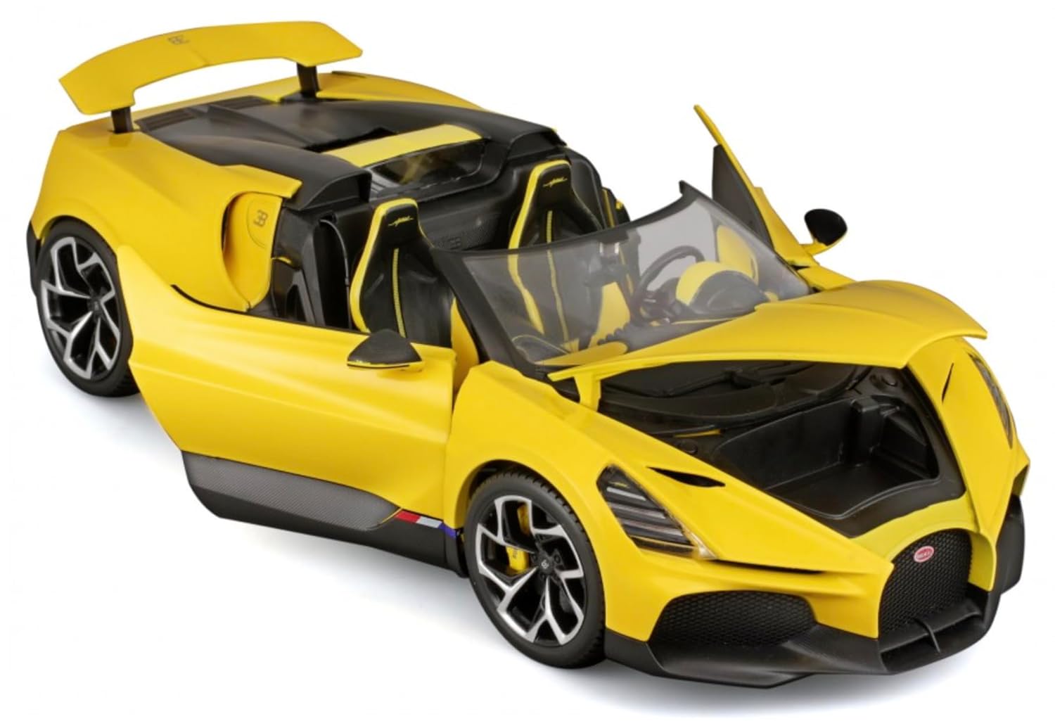 BBURAGO 1/18 SCALE BUGATTI W16 MISTRAL DIECAST CAR MODEL