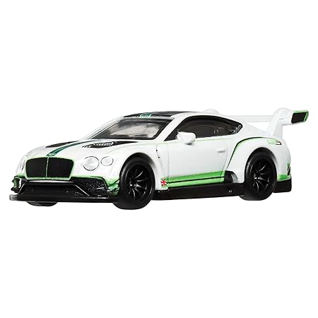 HOT WHEELS RACE DAY 2018 BENTLEY CONTINENTAL GT3 CAR CULTURE (9C1D)