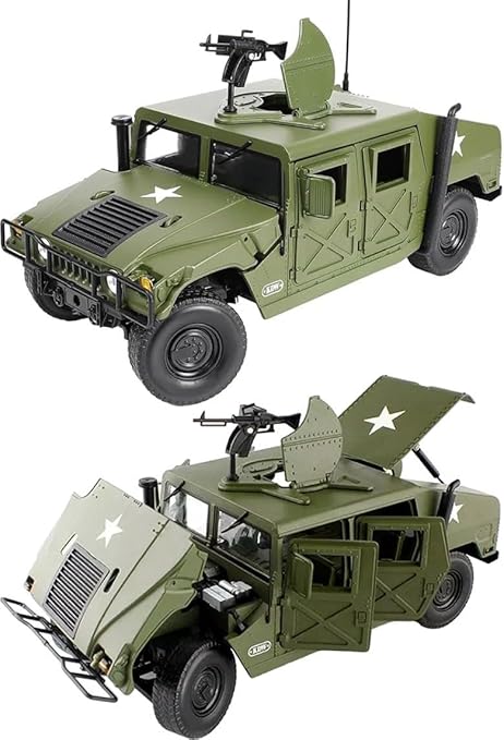 DIECAST 1:18 SCALE BATTLEFIELD MILITARY SERIES MODEL WITH OPENABLE DOOR